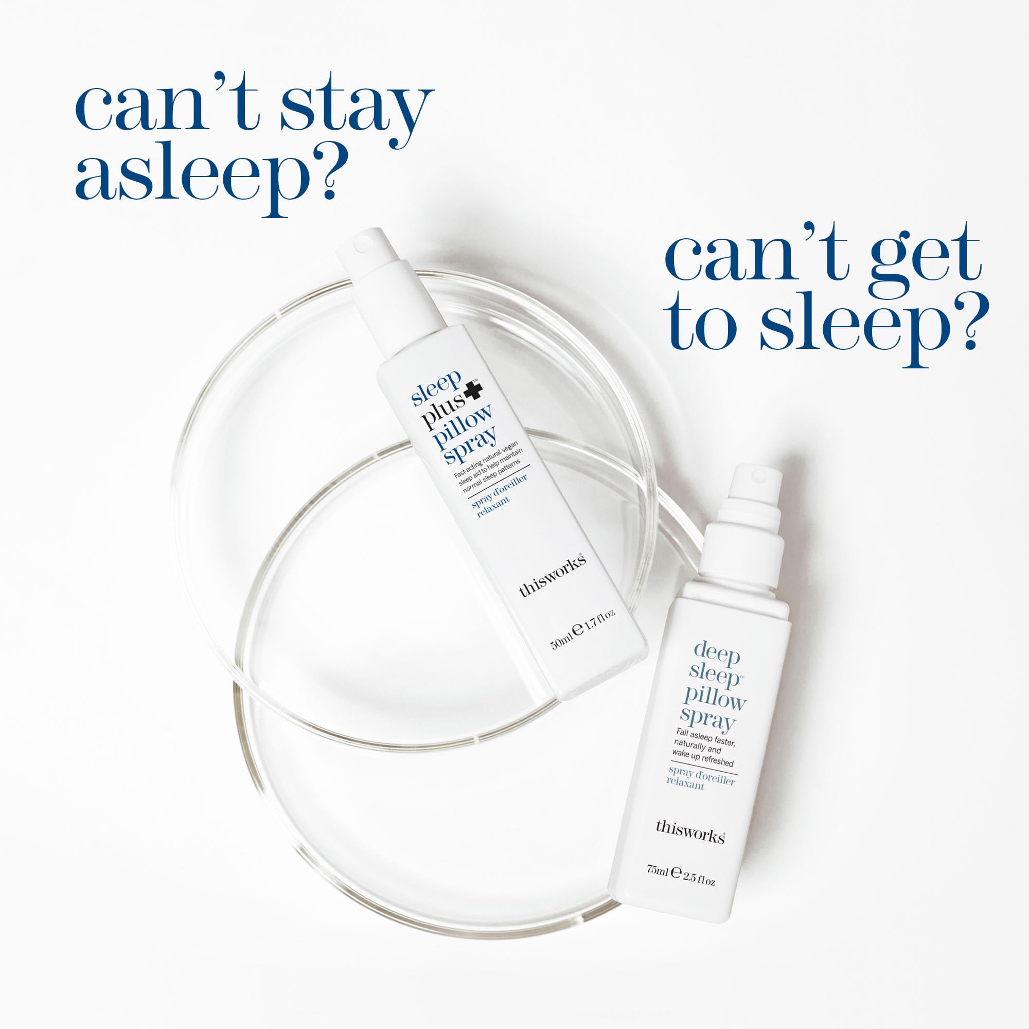 Packaging of THISWORKS Deep Sleep Pillow Spray highlighting natural ingredients
