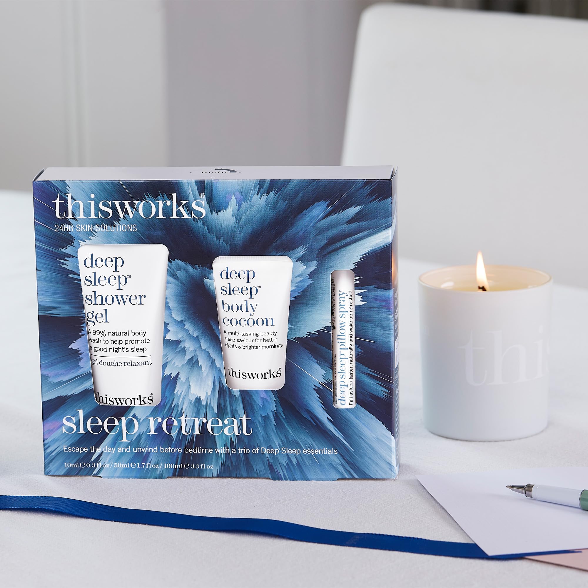 THISWORKS Deep Sleep Body Cocoon jar offers nourishing skin care for night-time routines