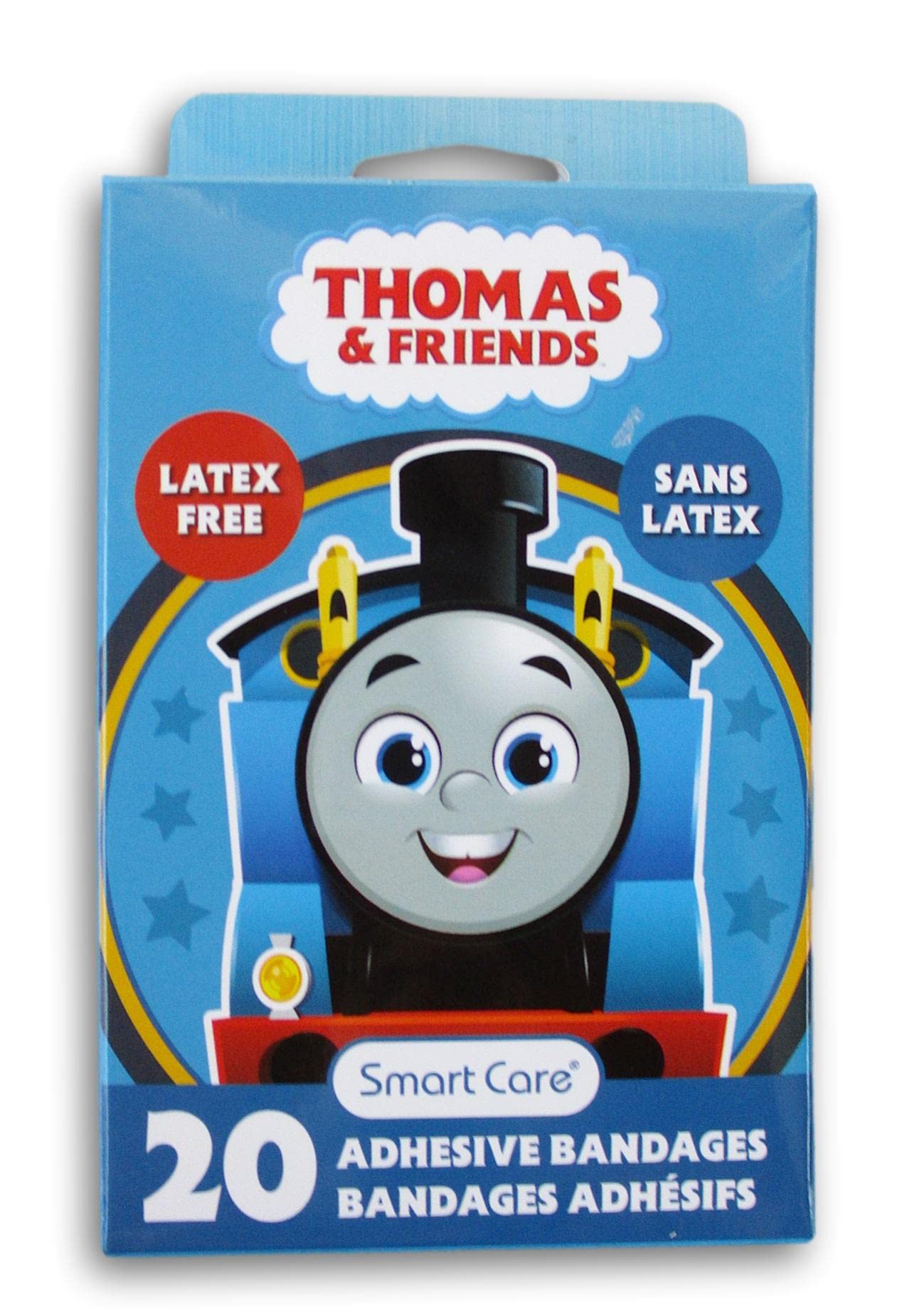 Thomas kids bandages with easy-open wrappers for quick, stress-free use.