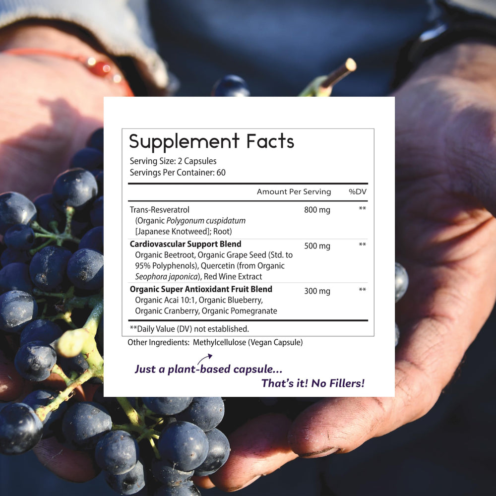 Thomas' Remedies quercetin on label for antioxidant support