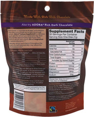 Thompson Adora Premium packaging displaying gluten-free and all-natural chocolate.