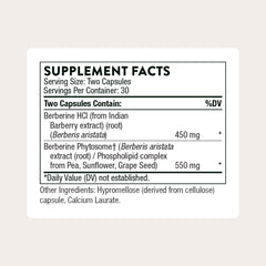 THORNE Berberine capsules pack shot designed for everyday wellness support.