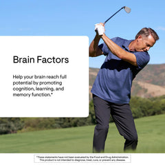THORNE Brain Factors ingredients packaging highlights NR, coffee fruit, betaine