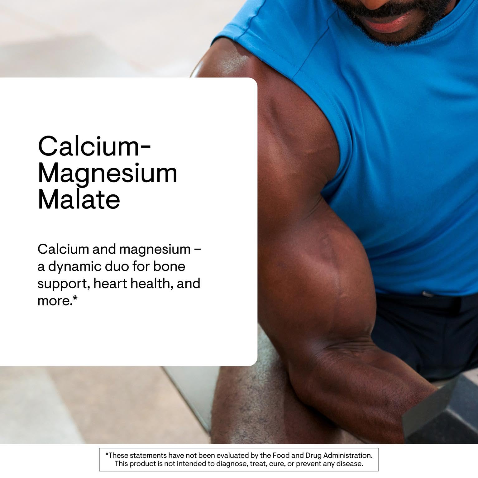 THORNE Calcium-Magnesium Malate bottle label emphasizes third-party contents certification.