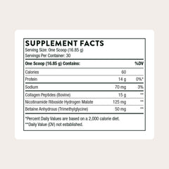 THORNE Collagen Fit jar with scoop shows easy-to-dispense powder.