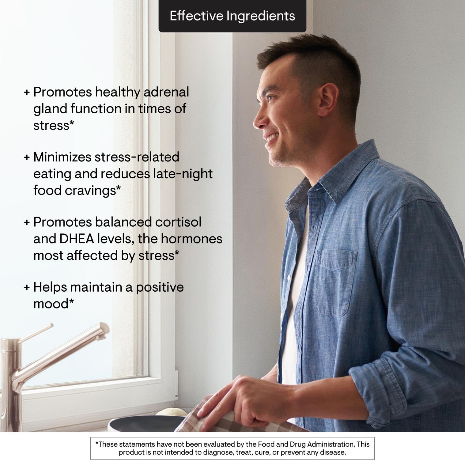 Serving size table helps plan daily routine around cravings and sleep.