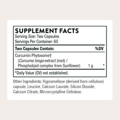 Close-up of THORNE Meriva capsules highlighting high-absorption delivery.