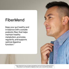 Thorne FiberMend bottle on kitchen counter for everyday routines
