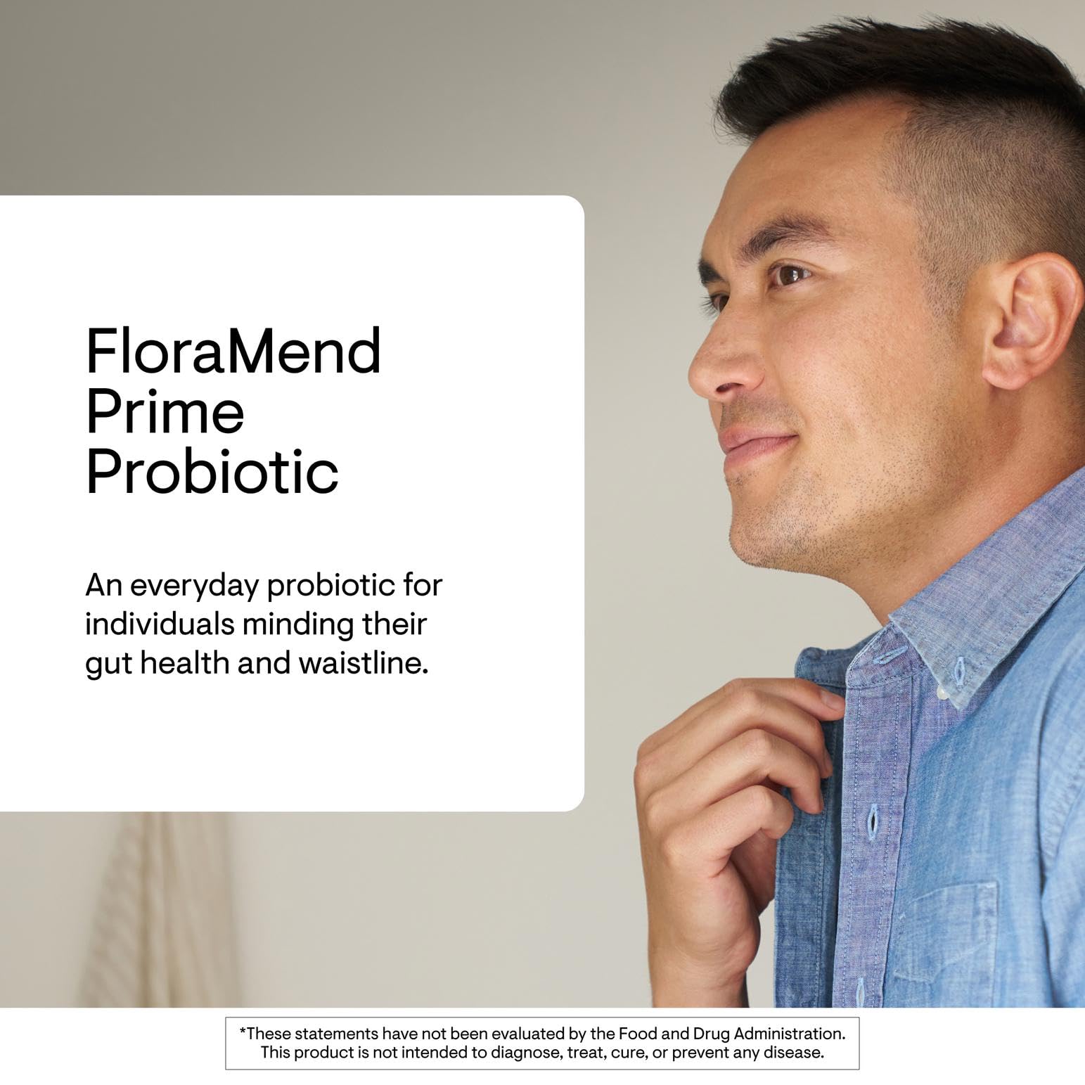 Lab testing scene with FloraMend Prime indicating four rounds of quality checks.