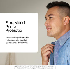 Lab testing scene with FloraMend Prime indicating four rounds of quality checks.