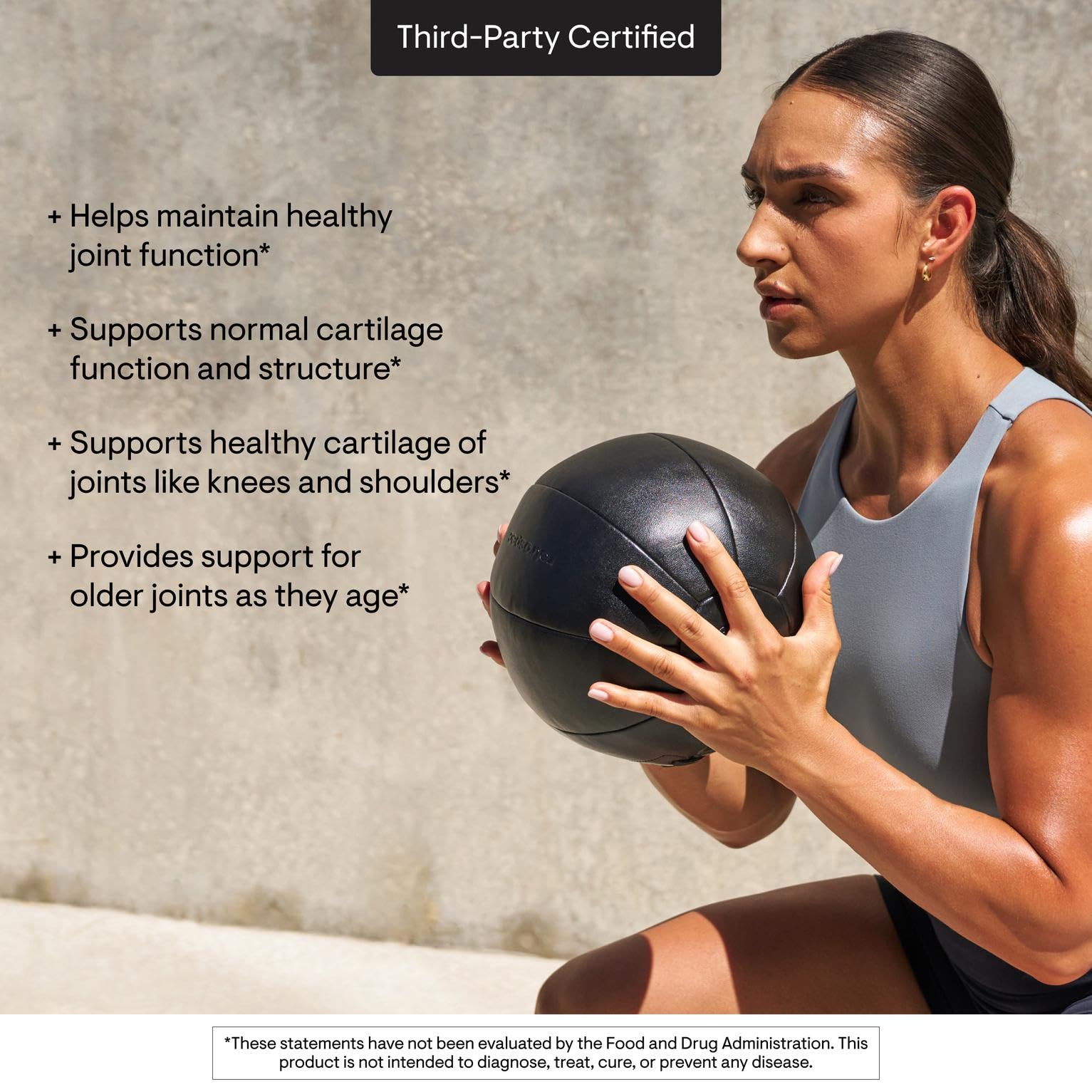 Thorne Glucosamine & Chondroitin allergen-free statement emphasizes purity