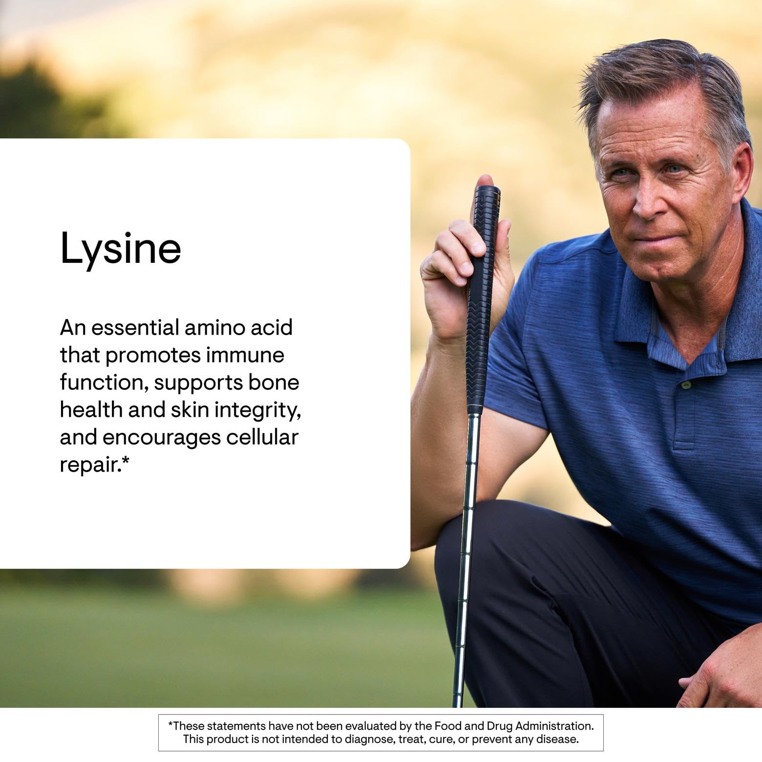 Thorne Lysine capsules close-up highlighting convenient daily intake