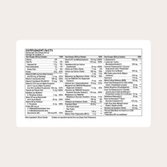 THORNE MediClear Plus powder in shaker demonstrates convenient daily mixing.