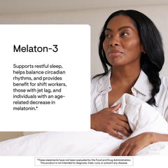 THORNE Melaton-3 label view signals quality and trust for athletes