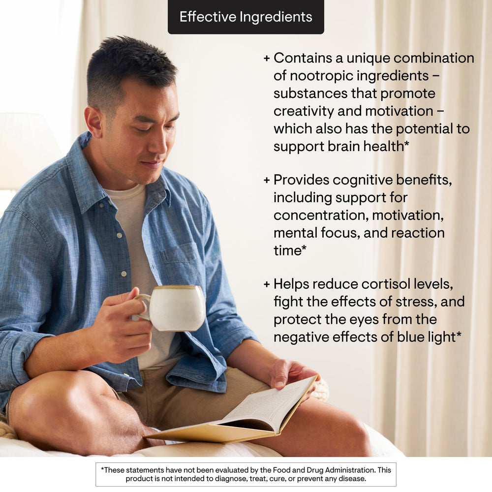 THORNE Memoractiv label highlighting ingredients and gluten-free status