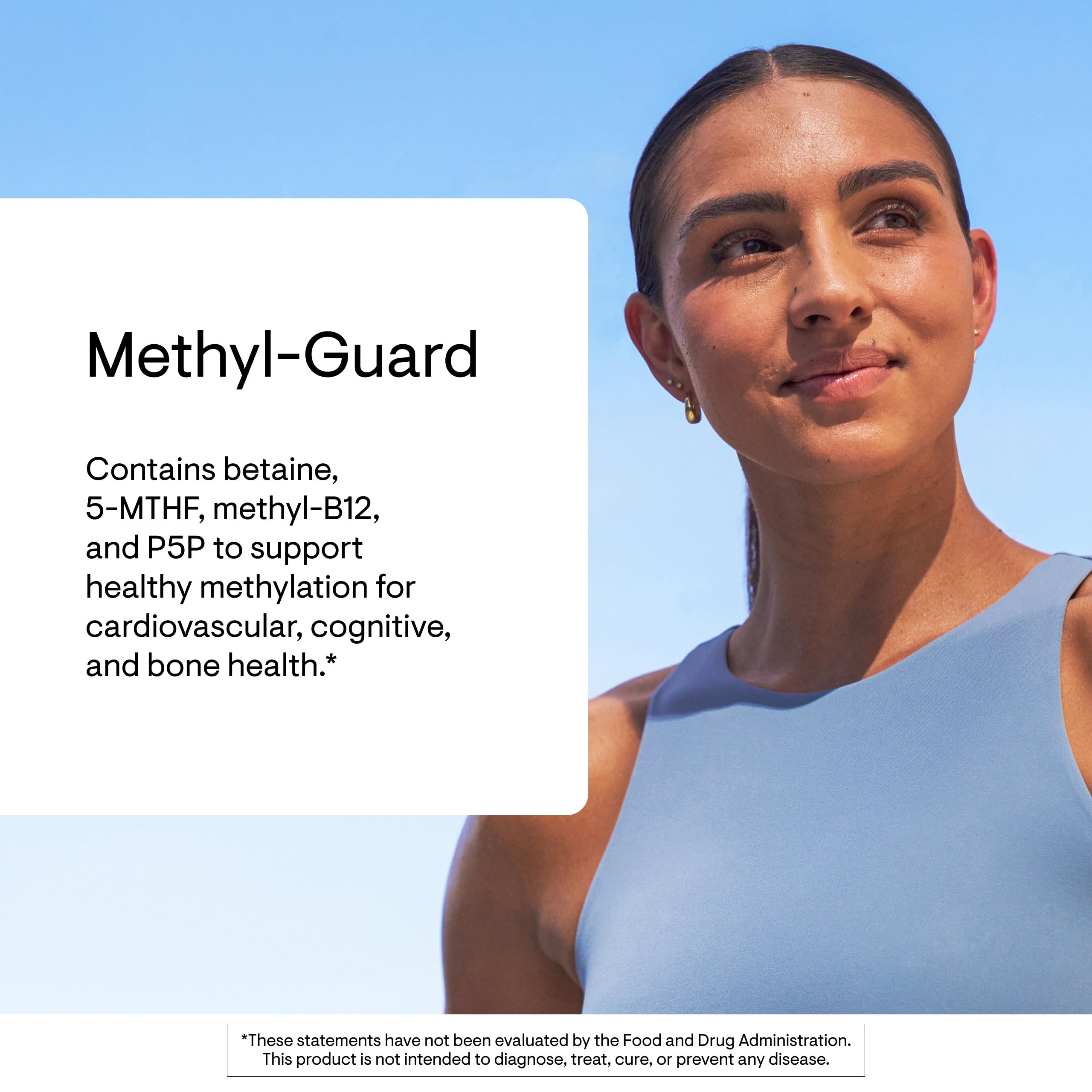 THORNE Methyl-Guard capsules being poured for daily dosing