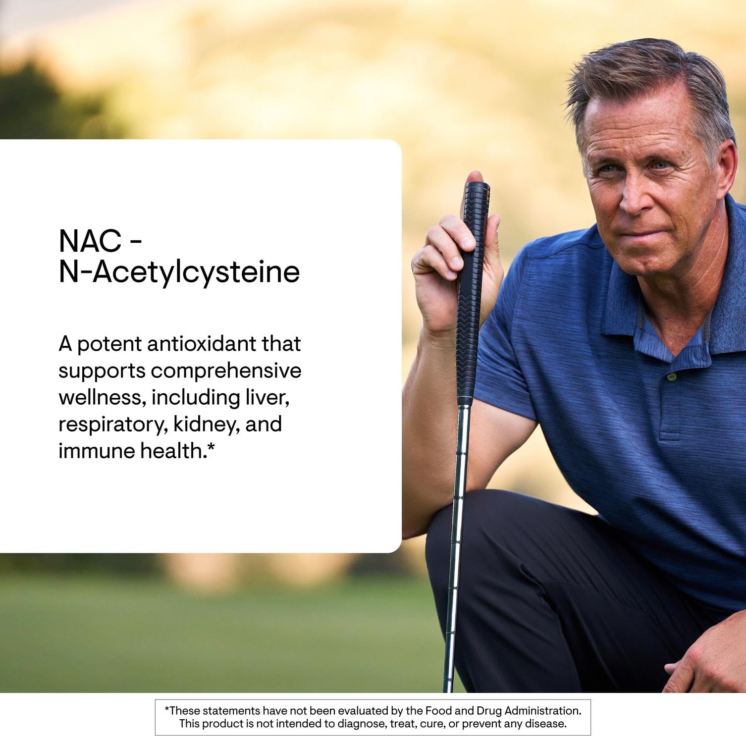 Closeup of THORNE NAC capsules for easy daily intake