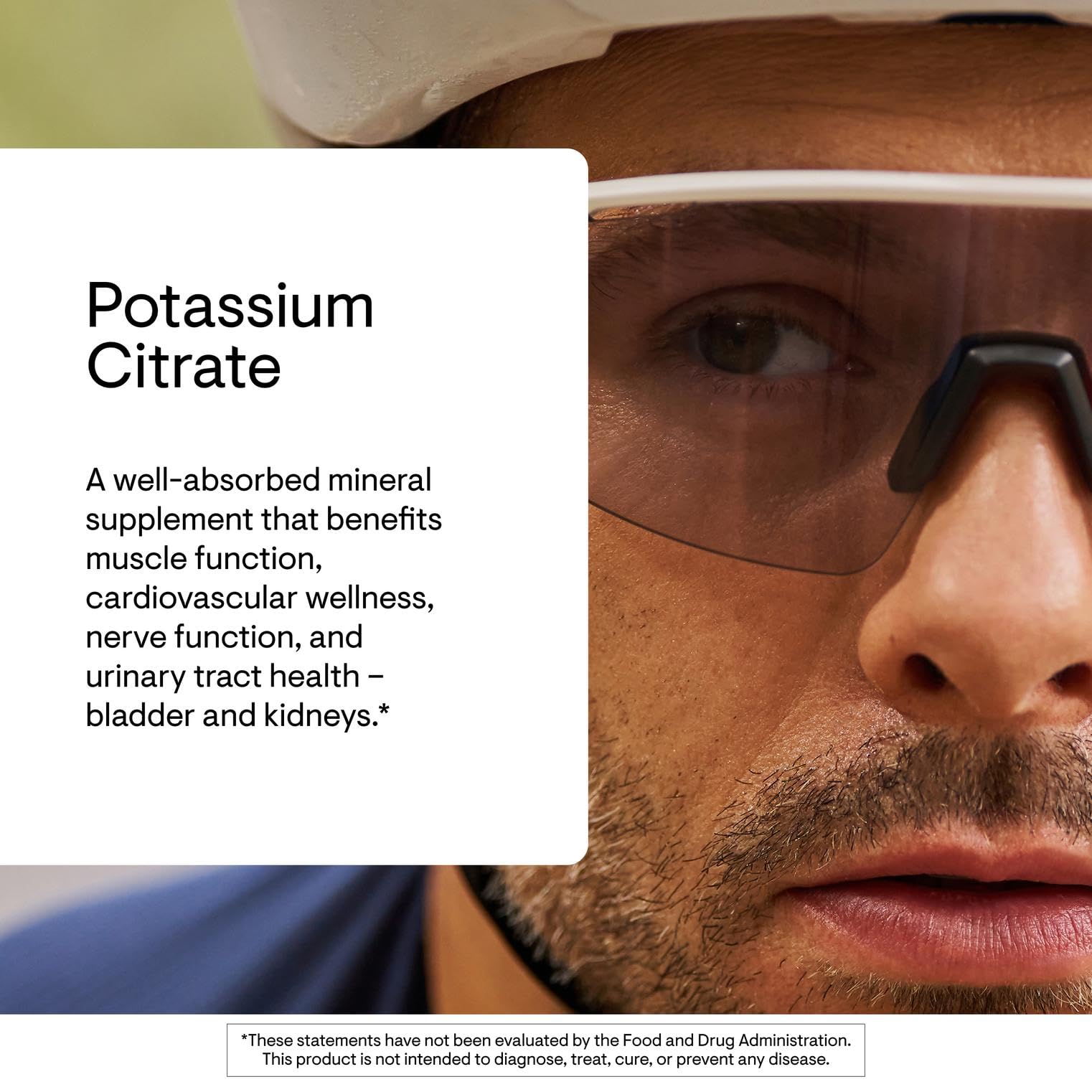 THORNE Potassium Citrate label showing third-party certification for accuracy