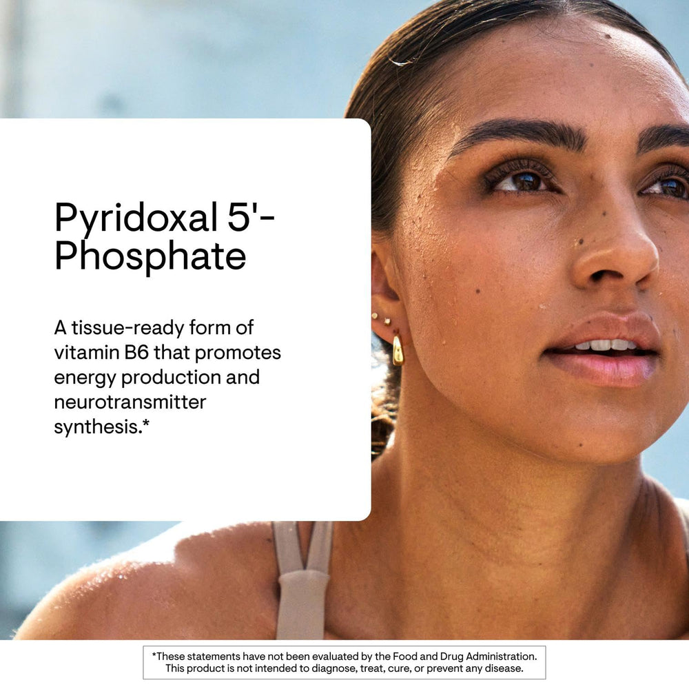 Thorne Pyridoxal 5'-Phosphate label highlighting allergen-free profile