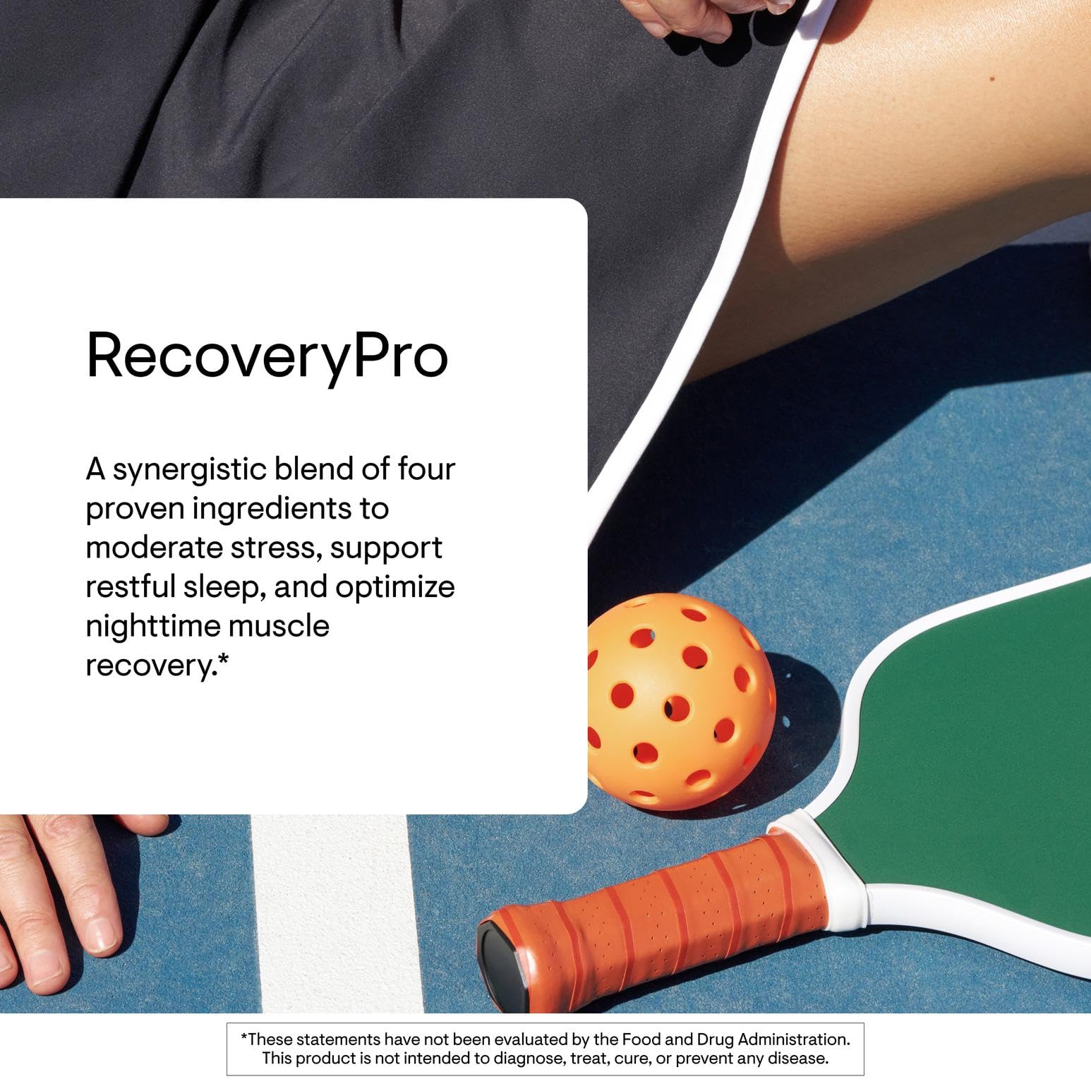 THORNE RecoveryPro whey scoop ready for a quick post-workout protein boost.