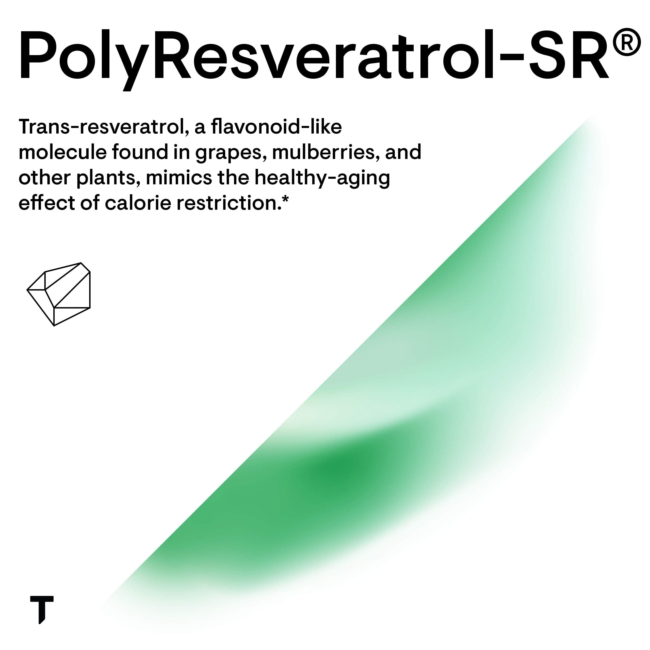 THORNE Resveratrol Complex phytosome visual illustrating absorption technology