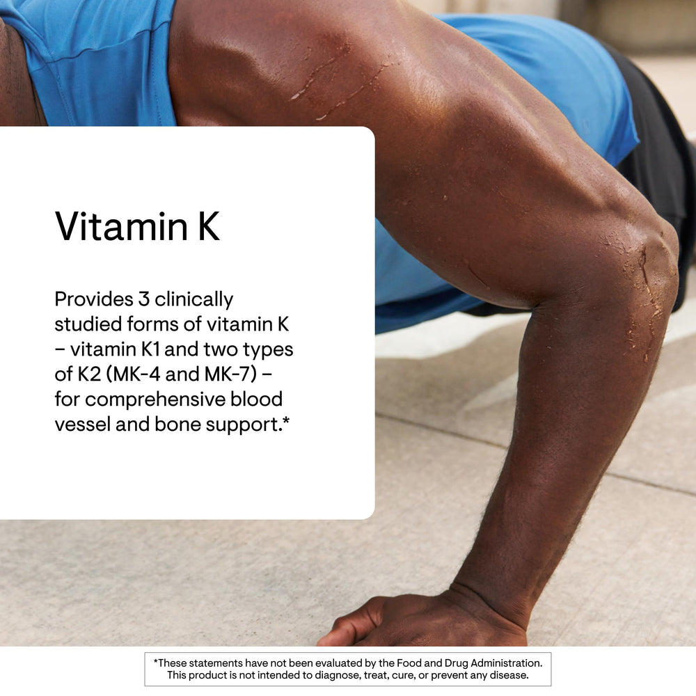THORNE Vitamin K capsules demonstrating convenient supplement form
