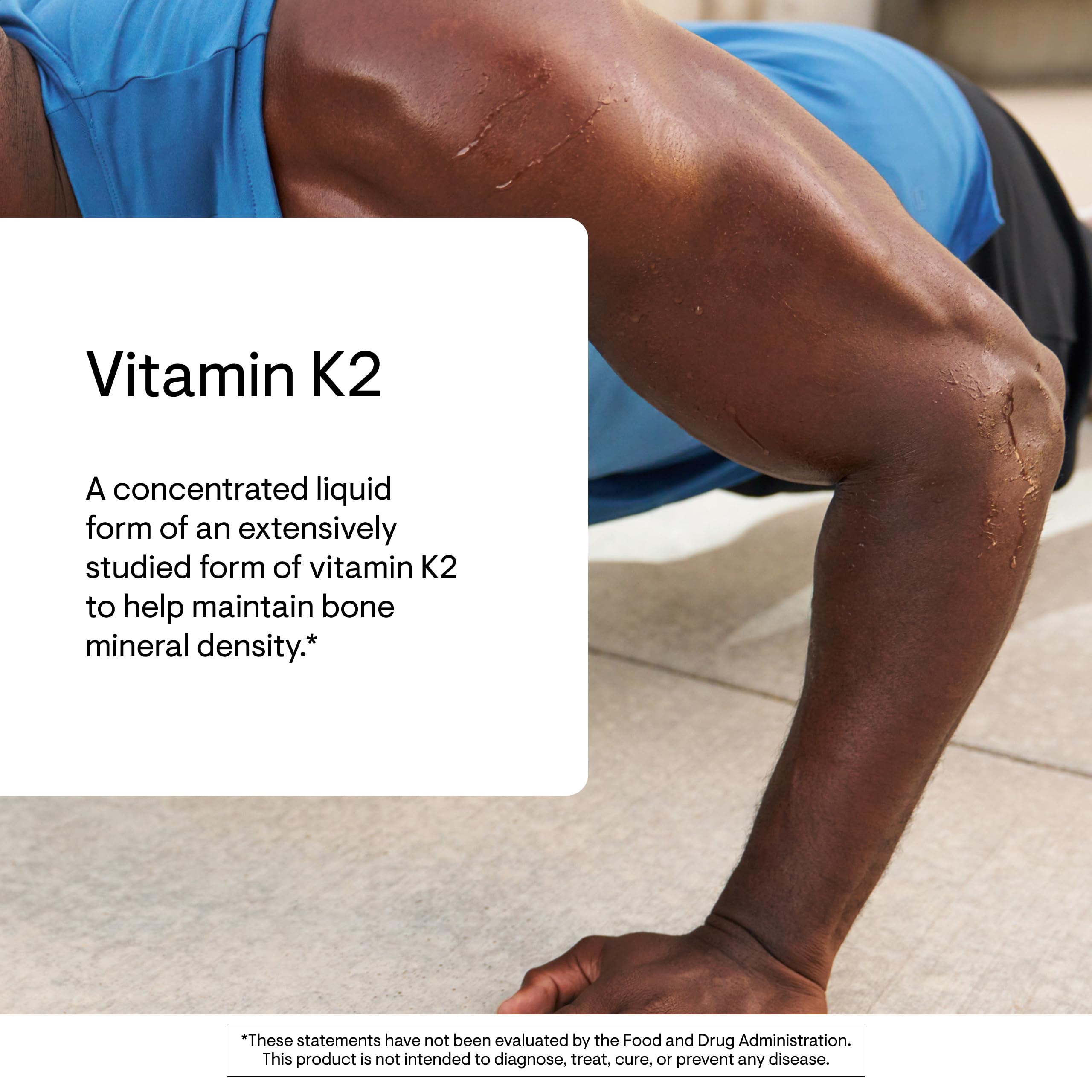 THORNE Vitamin K2 Liquid bottle with self-dispensing top for accurate dosing