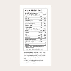 THORNE Whey Protein Isolate chocolate scoop-dispensing for quick shakes.