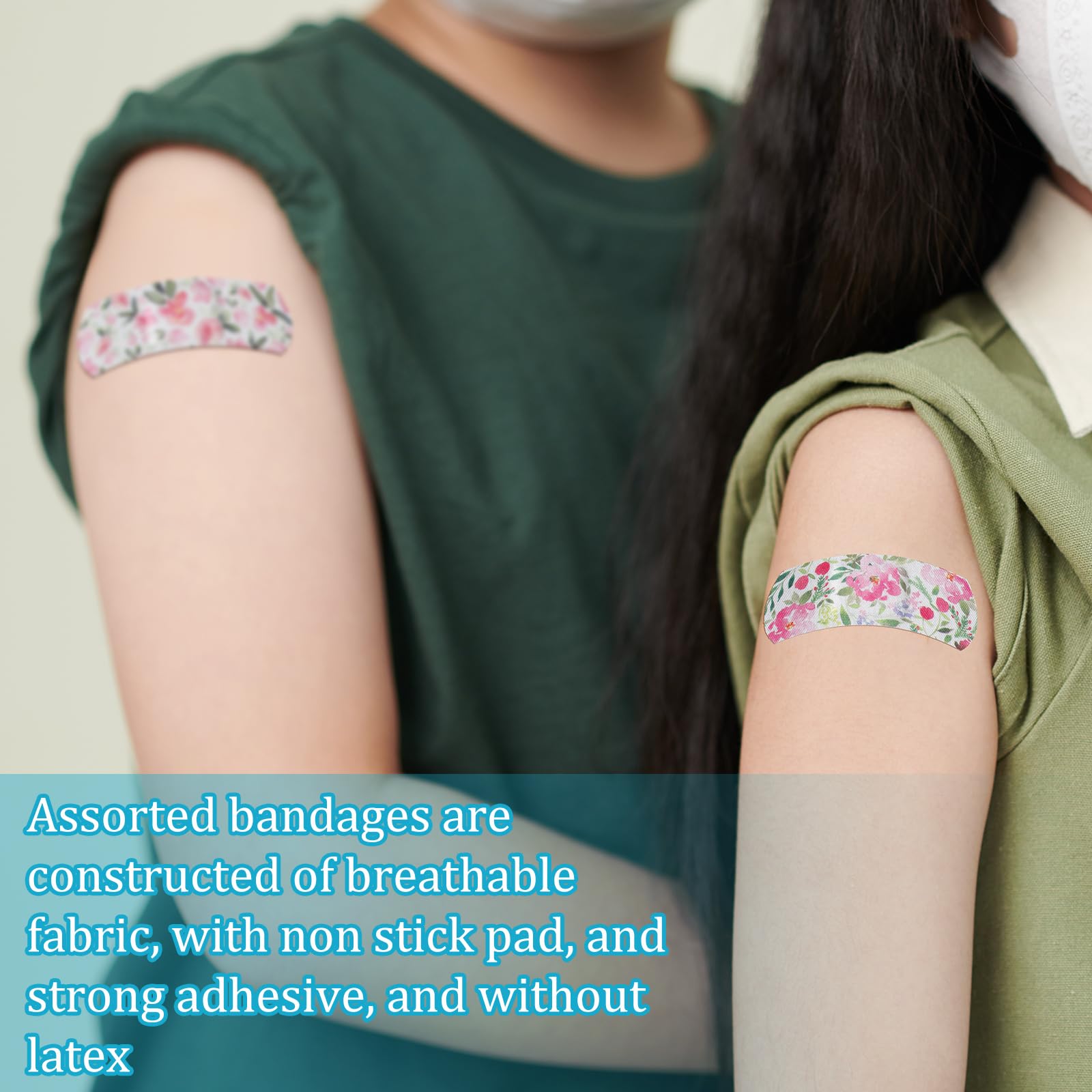 Threlaco 3x1-inch adult bandages suitable for small to medium wounds.