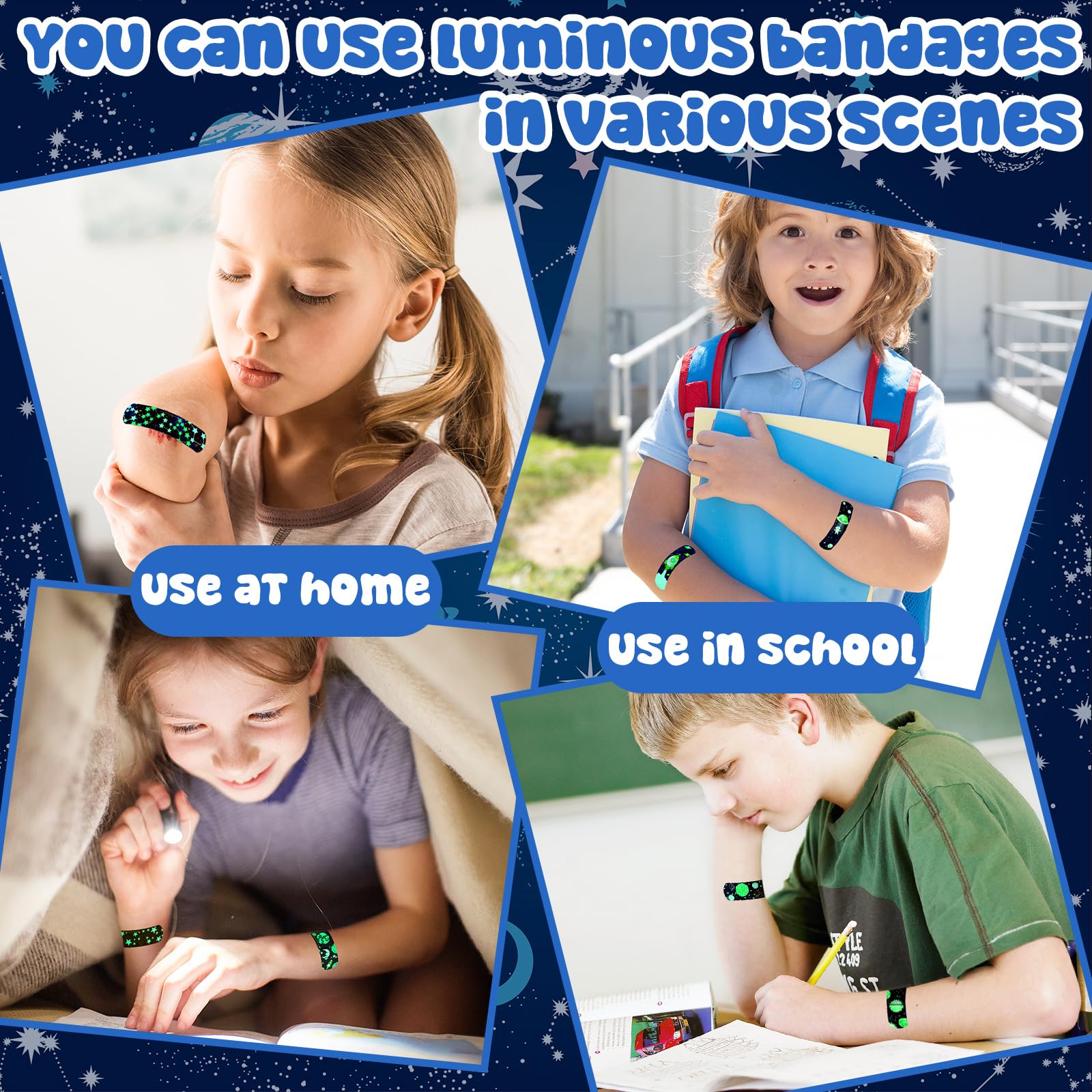 Banditas Threlaco útiles para clase y juego, protección suave para manos.