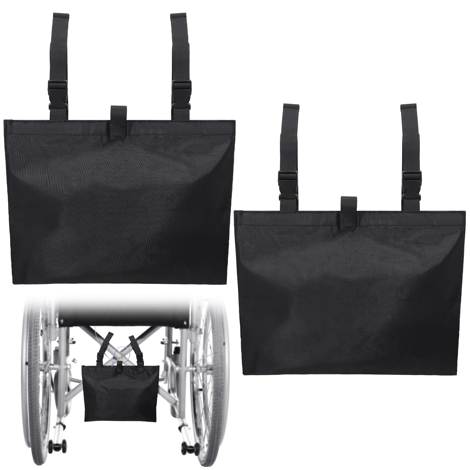 Threlaco urine drainage bag holder in canvas for discreet daily use
