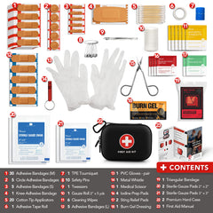 THRIAID Mini First Aid Kit durable shell designed for outdoor adventures