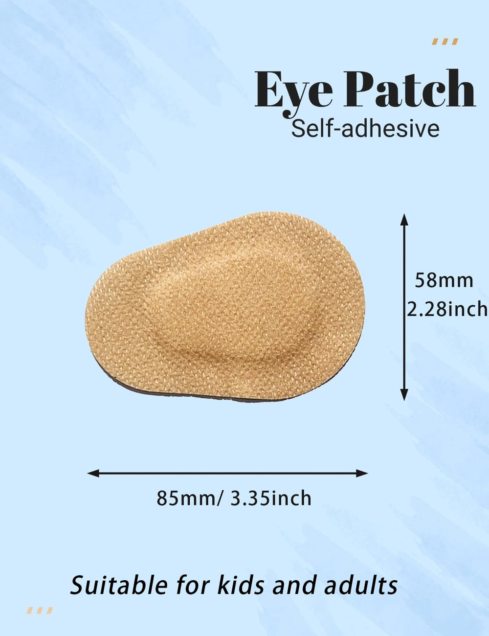 THSIREE eye patches post-surgery or Bell's Palsy use