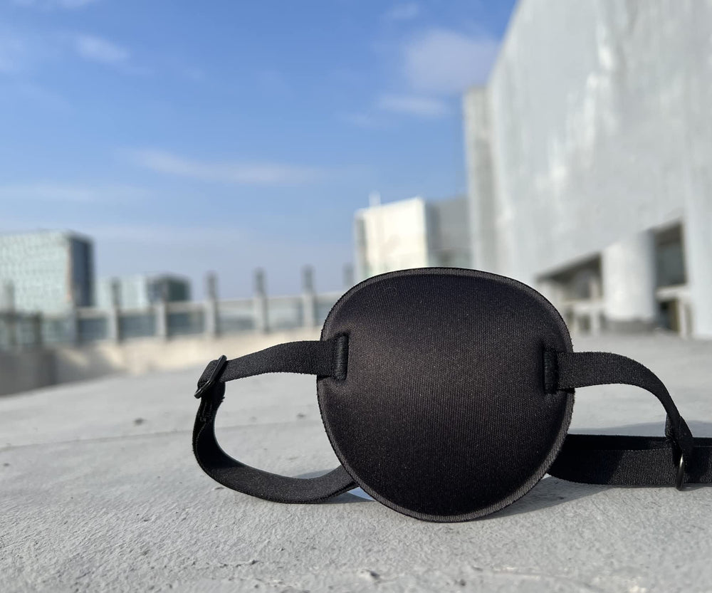 THSIREE parche ocular compatible con gafas para mayor comodidad
