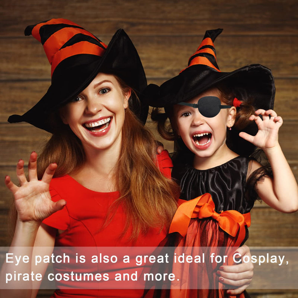 Parche ocular THSIREE banda ajustable para un ajuste seguro.