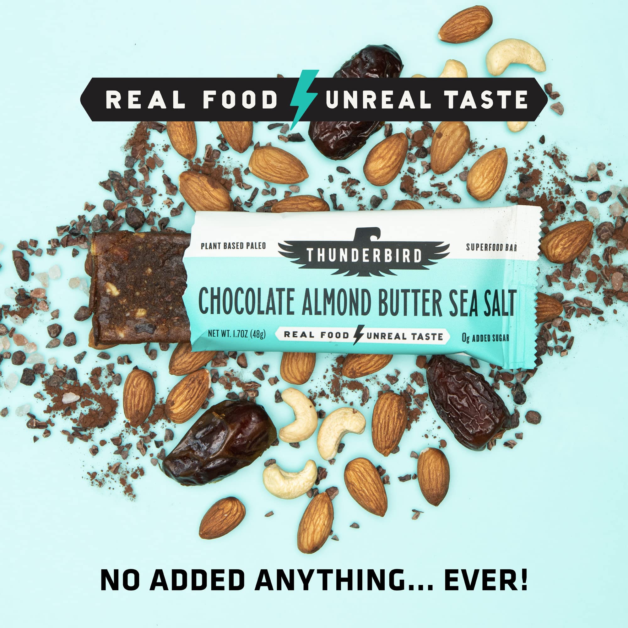 Serving suggestion with coffee and fruit pairings with Thunderbird Bar