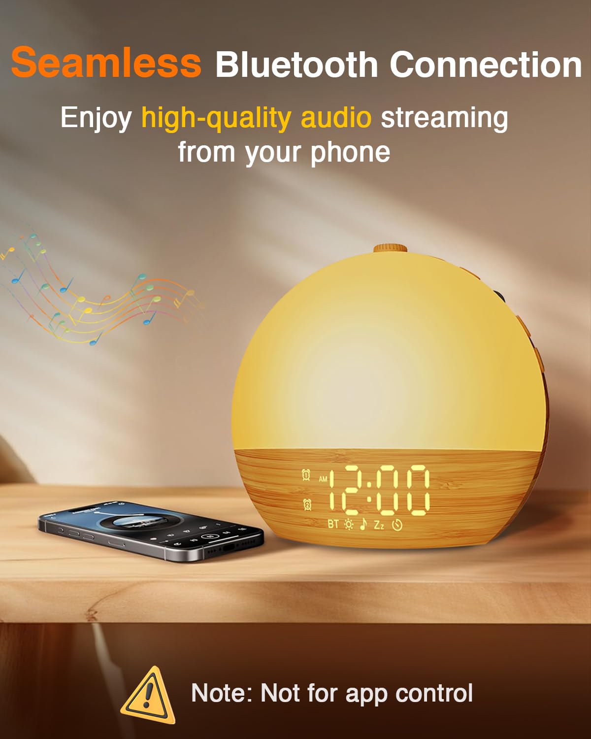 Thybro LED display with adjustable brightness for night-friendly viewing