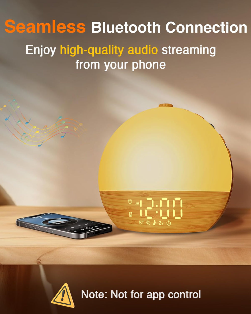 Thybro LED display with adjustable brightness for night-friendly viewing