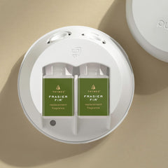 Thymes Frasier Fir refill vial 1 for crisp pine notes and inviting ambiance.