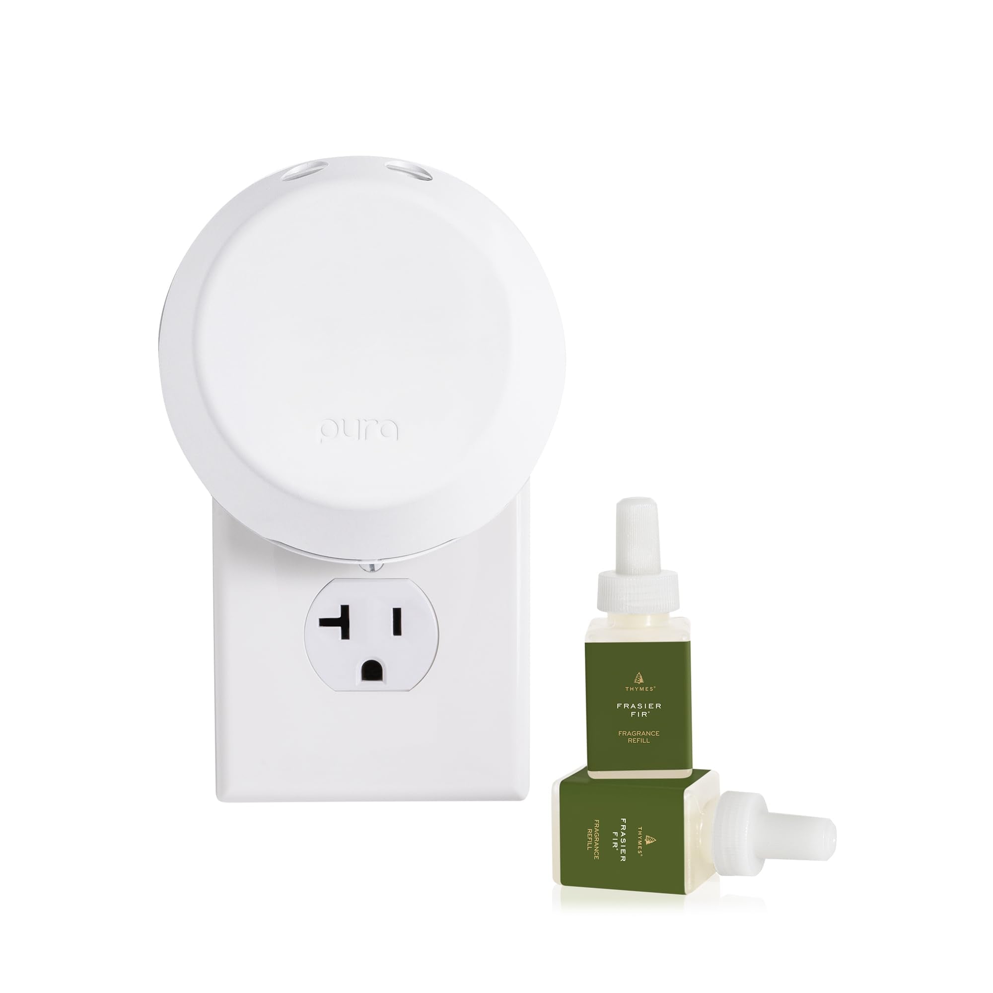 Thymes Pura 4 LED light adds soft ambiance while diffusing.
