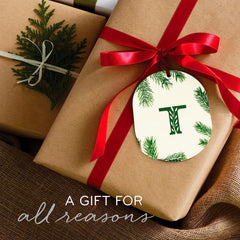 Thymes Travel Tin Frasier Fir gold packaging, gift-ready elegance.