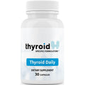 Thyroid Daily — The First Nutrient Complete Multi for Optimal Thyroid Health (Iodine Free, 19 Essential Nutrients)