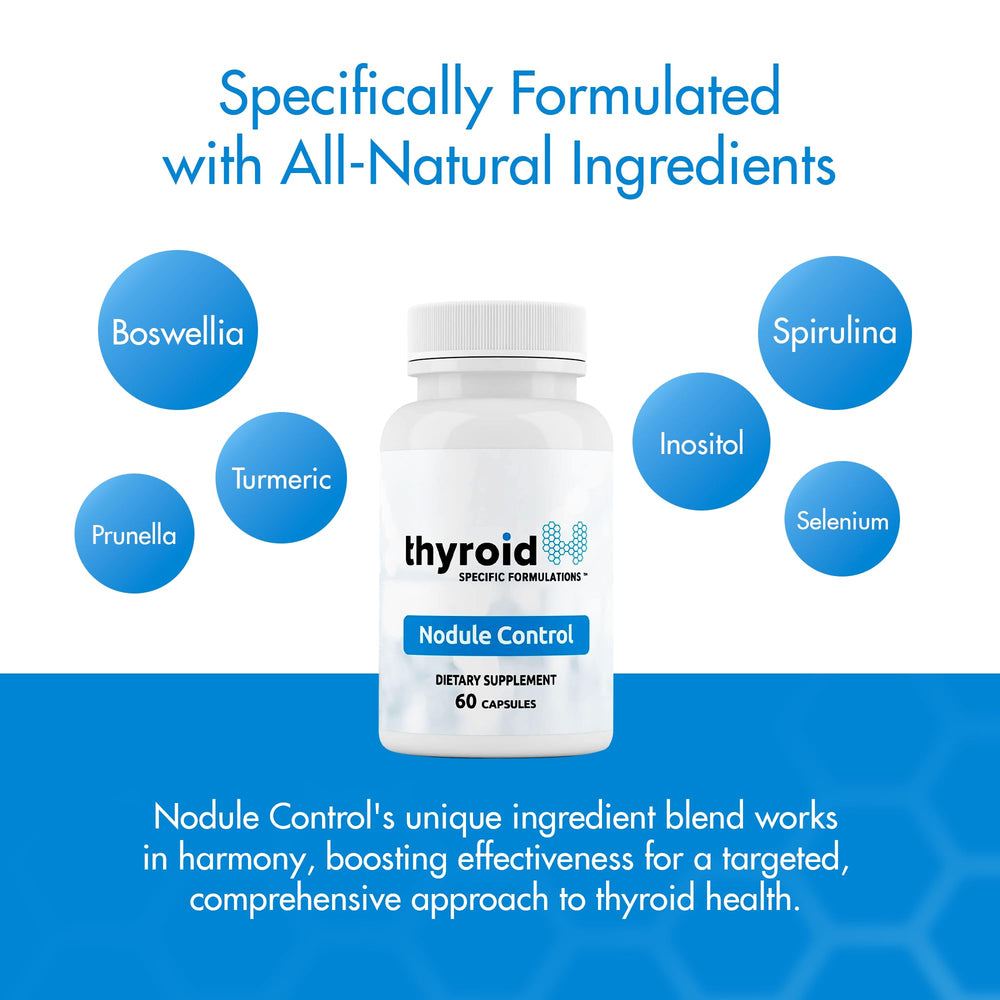 Thyroid Specific Formulations Nodule Control inositol tablets for balanced energy and metabolism support