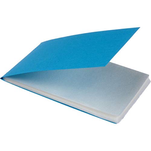 Tiffen soft lens cleaning tissue sheets close-up, gentle on lenses.