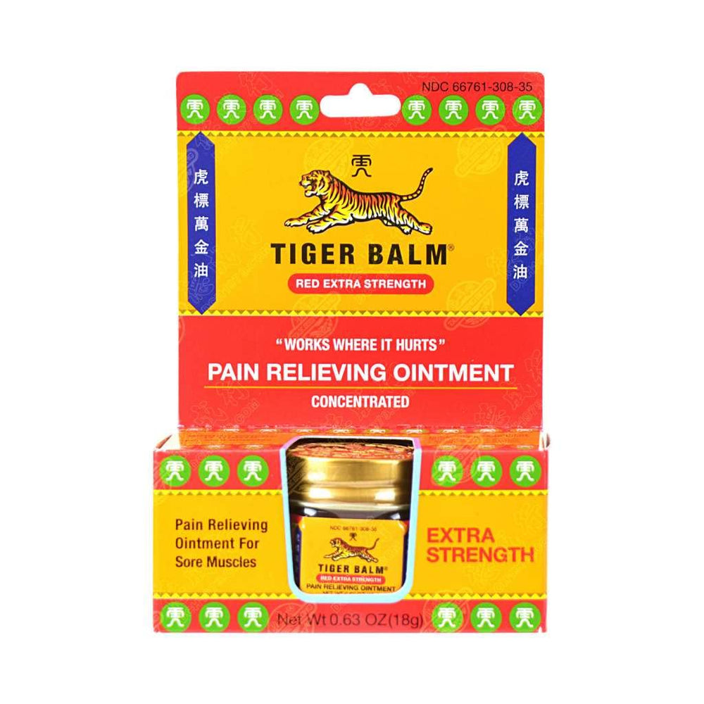 Tiger Balm used by athletes for post workout relief