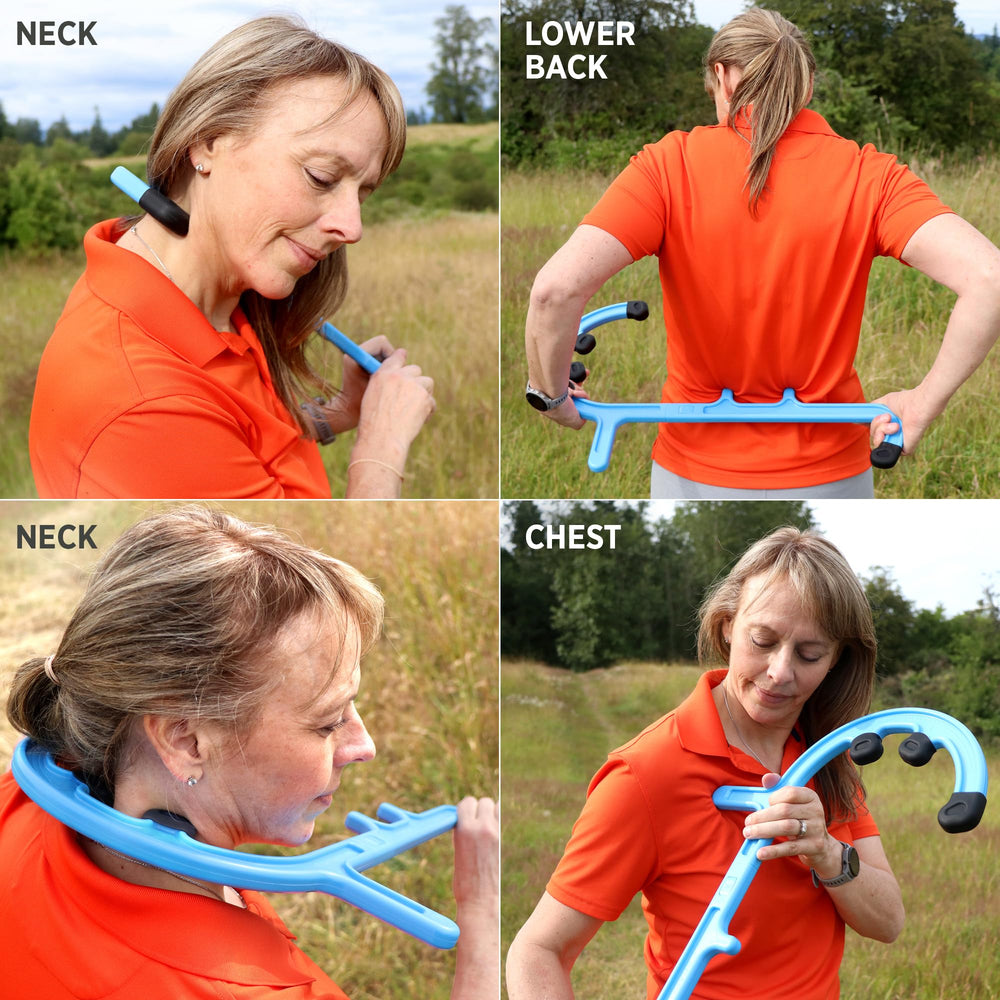 All-body massage tool versatile for arms, legs, and shoulders