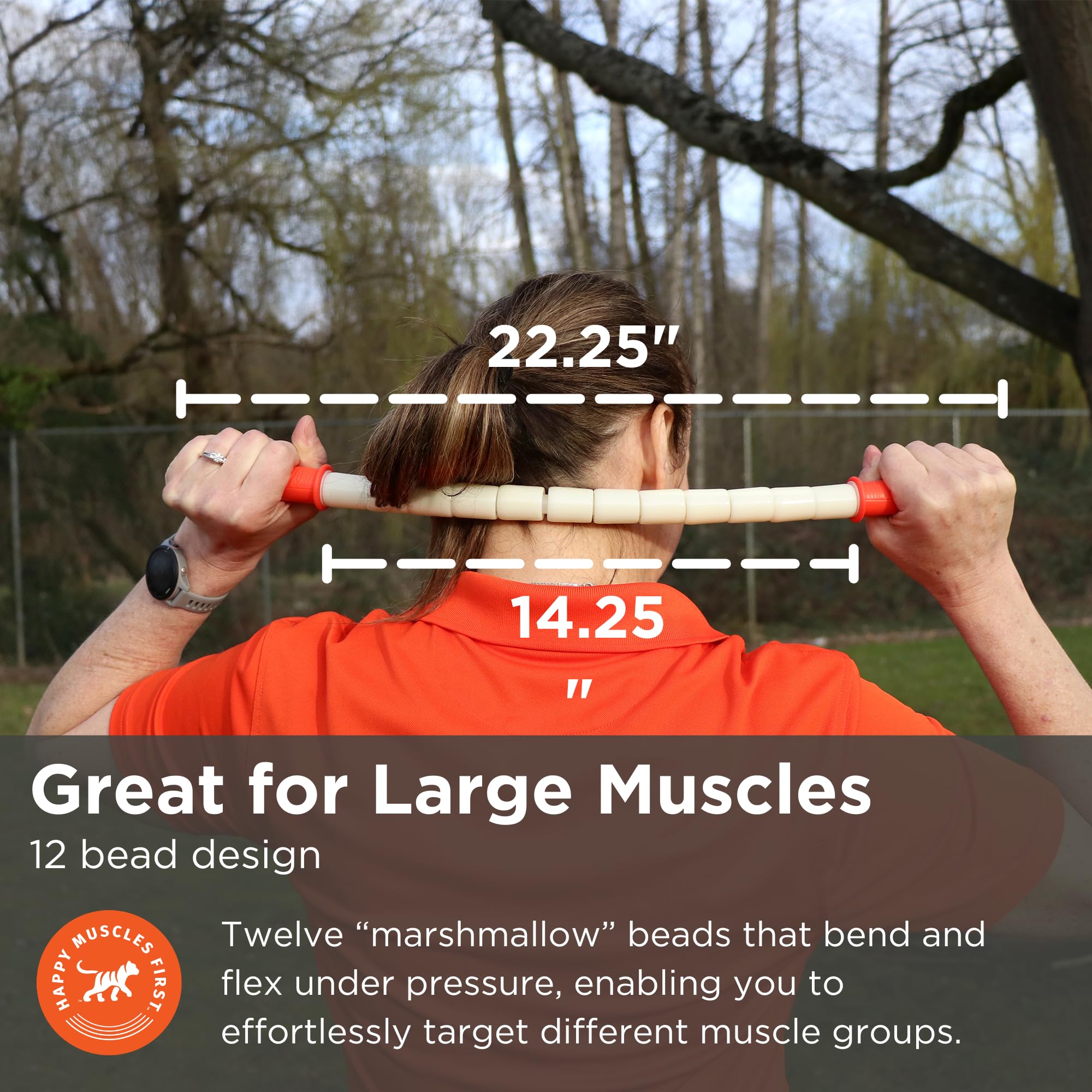 Tiger Tail The Stick bendable shaft closeup highlighting flexible design for tricky spots.