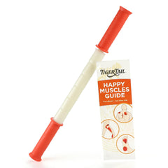Tiger Tail The Stick shows a flexible core and beads for precise trigger point relief.