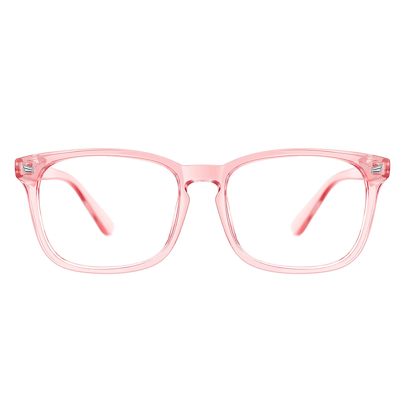 TIJN blue light blocking glasses with a clear frame for screen comfort