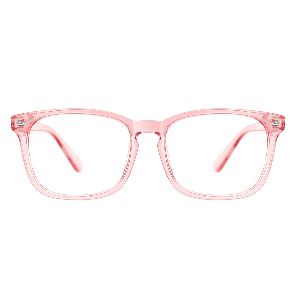 TIJN blue light blocking glasses with a clear frame for screen comfort